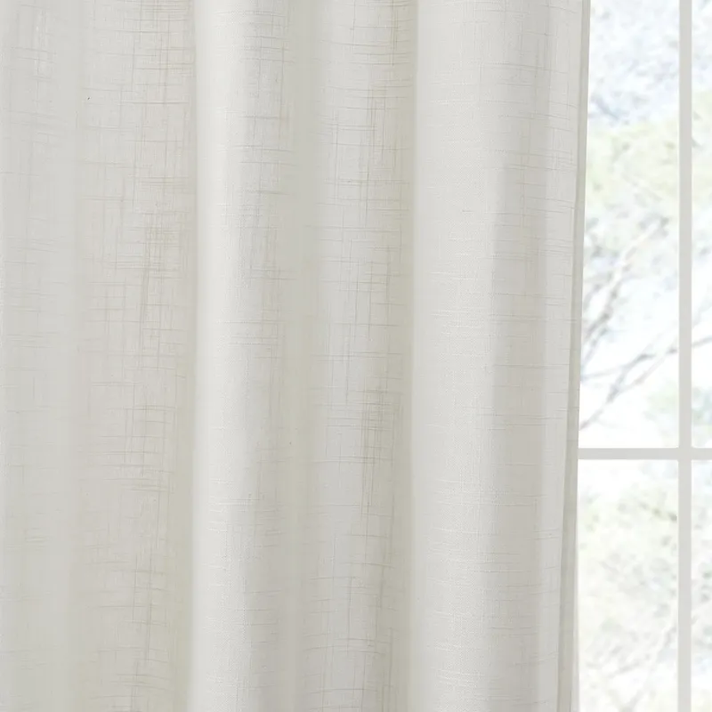Madison Park Kyler Linen Blend Light Filtering Curtain Panel Pair