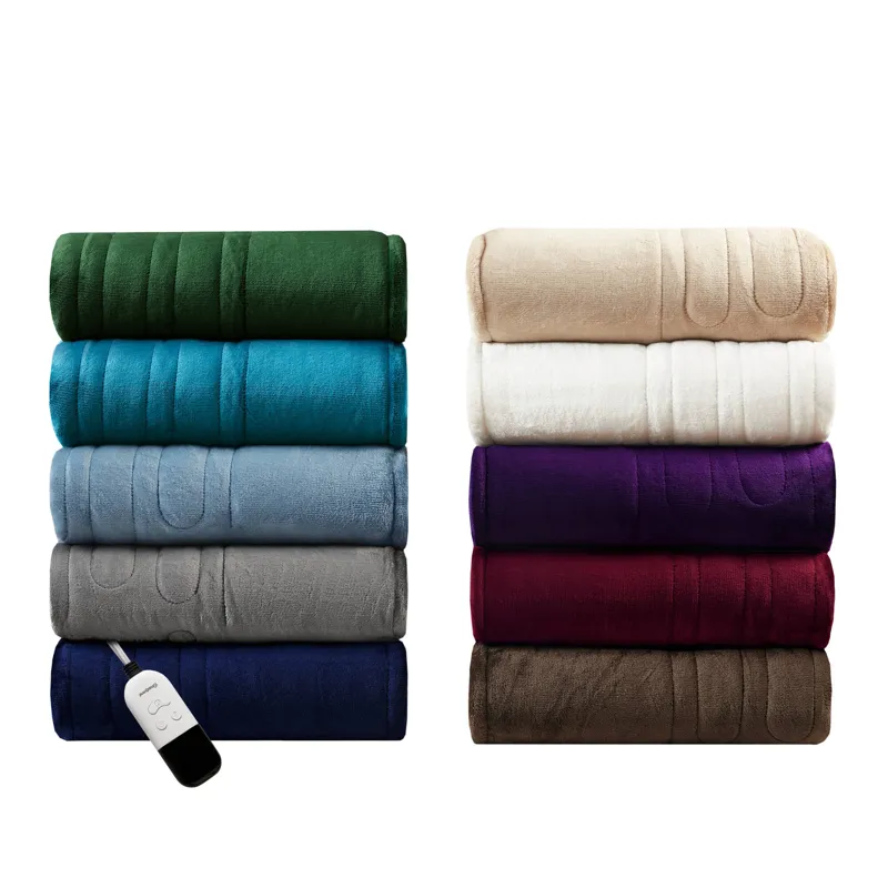 Beautyrest Heated Microlight to Berber Throw