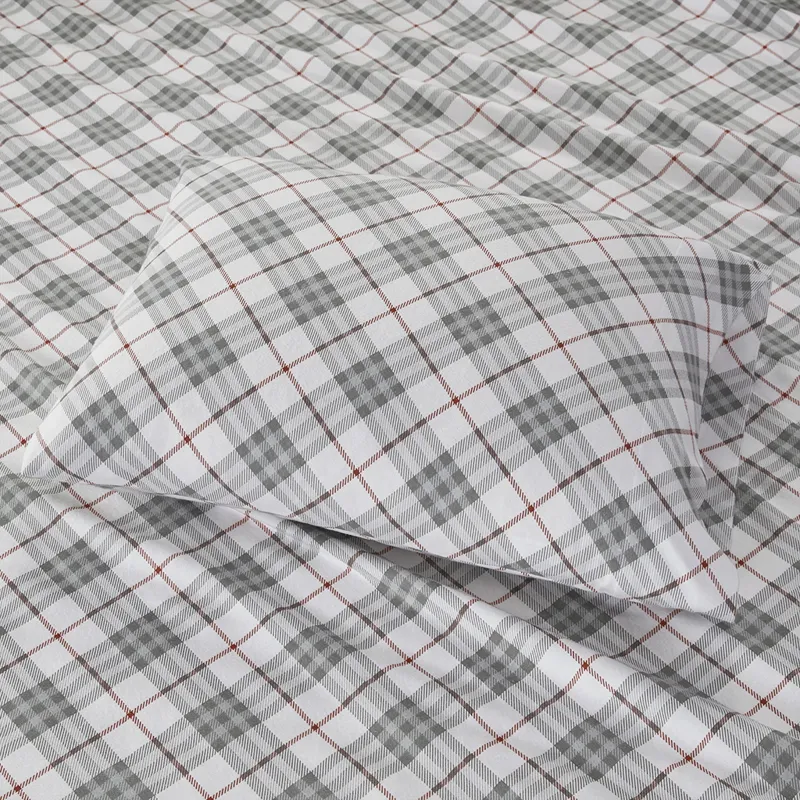 True North by Sleep Philosophy Cozy Cotton Flannel Printed Sheet Set