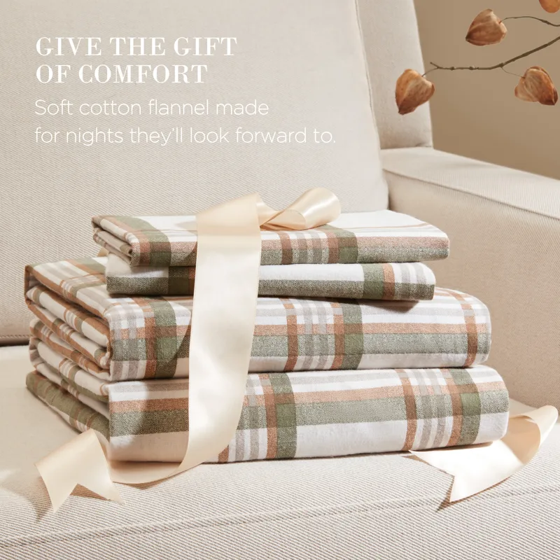 Woolrich Cotton Flannel Sheet Set
