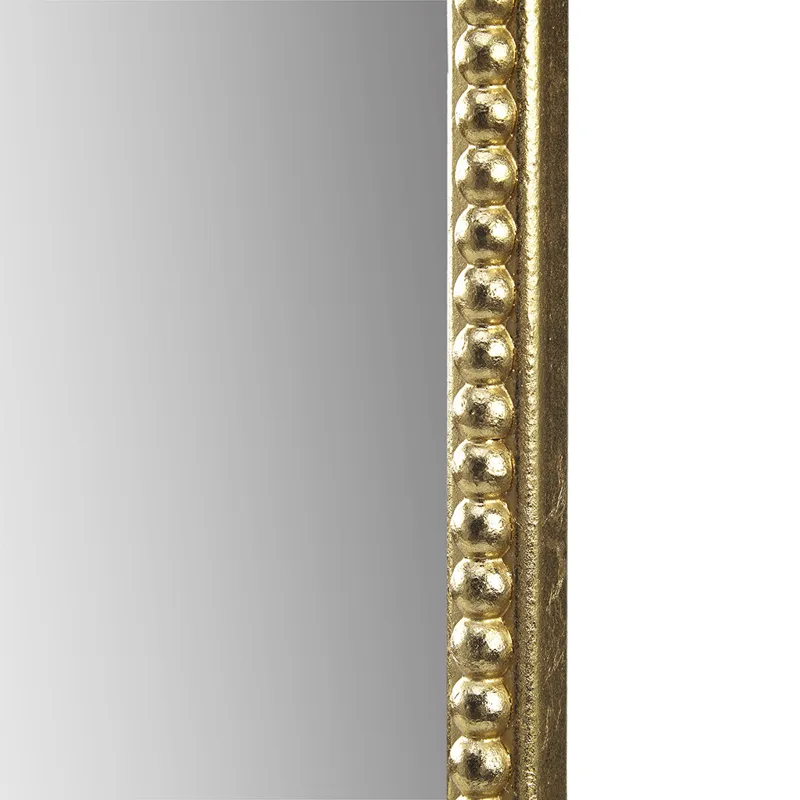 Lilbeth Beaded Arch Wall Decor Mirror - Gold