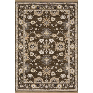 Acacia Brown Floral Rug