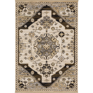 Acacia Brown Medallion Rug