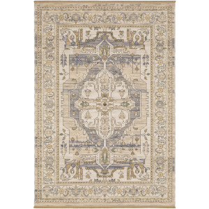Acacia Beige Medallion Rug