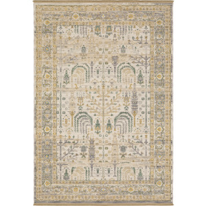 Acacia Beige Floral Rug