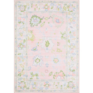 Addison Pink Distressed Rug