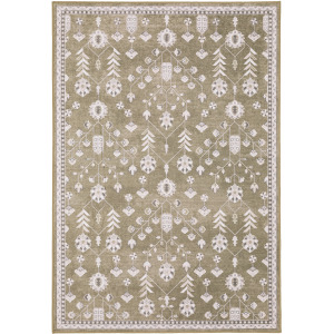 Addison Brown Floral Rug