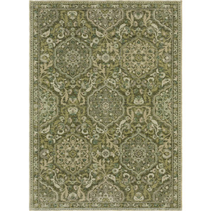 Andorra Green Floral Rug