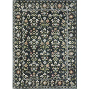Andorra Blue Floral Rug