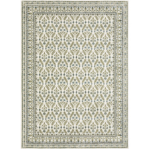 Andorra Ivory Floral Rug