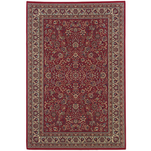 Ariana Red Oriental Rug 8' 8' Square