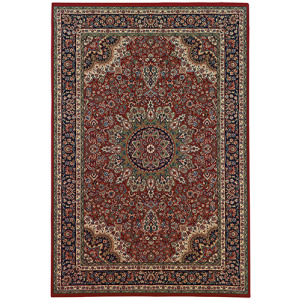 Ariana Red Oriental Rug 8' 8' Square