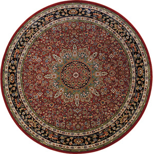 Ariana Red Oriental Rug 8' 8' Square