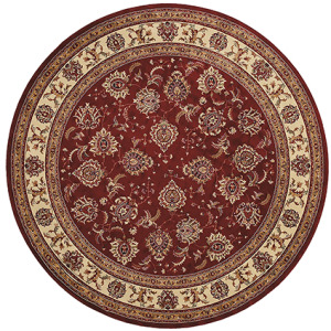 Ariana Red Oriental Rug 8' 8' Square
