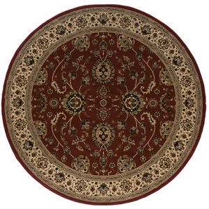 Ariana Red Oriental Rug 8' 8' Square