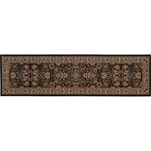 Ariana Black Oriental Rug 8' 8' Square