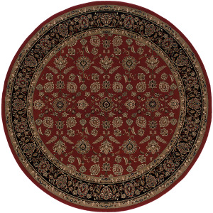Ariana Red Oriental Rug 8' 8' Square