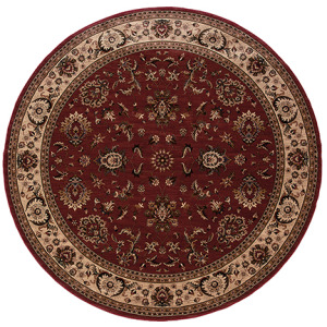 Ariana Red Oriental Rug 8' 8' Square