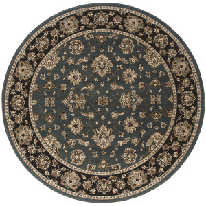 Ariana Blue Floral Rug 8' 8' Square