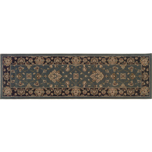 Ariana Blue Floral Rug 8' 8' Square