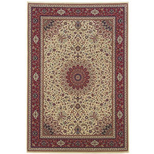 Ariana Ivory Oriental Rug 8' 8' Square