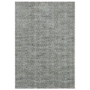 Atlas Blue Geometric Rug