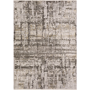 Branigan Beige Abstract Rug
