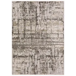 Branigan Beige Abstract Rug