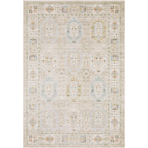Cavett Beige Floral Rug