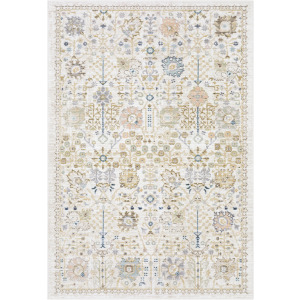 Cavett Blue Floral Rug