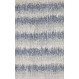 Clarke Blue Stripe Rug
