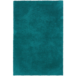 Cosmo Teal Shag Rug