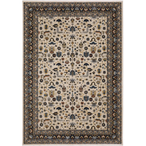 Eliana Beige Floral Rug