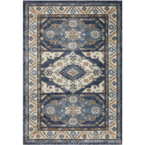 Gemma Blue Medallion Rug