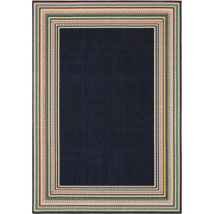 Havana Navy Outdoor Rug