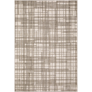 Hunter Brown Geometric Rug