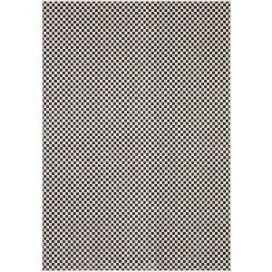 Hunter Black Geometric Rug