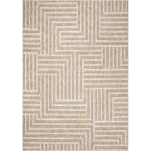 Hunter Beige Geometric Rug