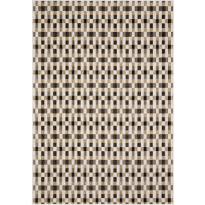 Hunter Black Geometric Rug