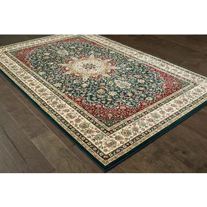 Kashan Rug 9\'10\" X 12\'10\"