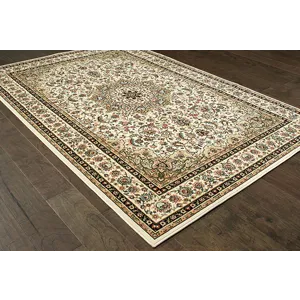 Kashan Rug 6\' 7\" X 9\' 6\"