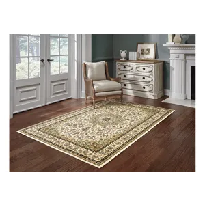 Kashan Rug 6\' 7\" X 9\' 6\"