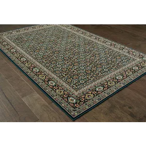 Kashan Rug 6\' 7\" X 9\' 6\"