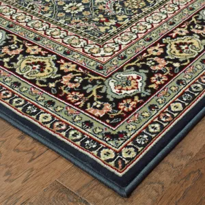 Kashan Rug 6\' 7\" X 9\' 6\"