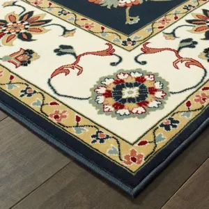 Kashan Rug 7\'10\" X 10\'10\"