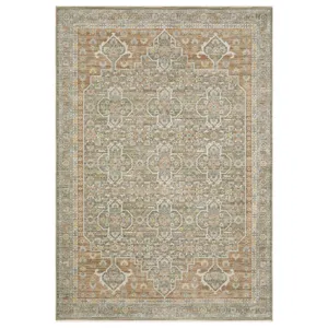 Keaton Brown Medallion Rug