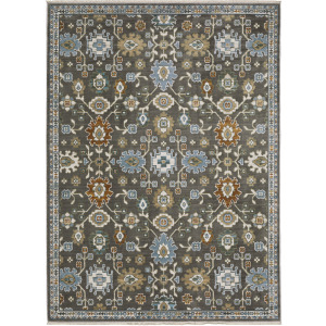 Keira Grey Floral Rug