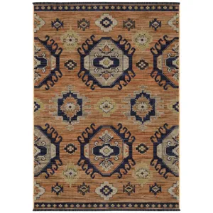 Legacy Rust Medallion Rug