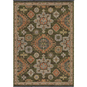 Legacy Green Medallion Rug