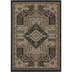 Legacy Charcoal Medallion Rug